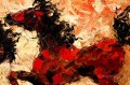 am140D11 animal horse with palette knife